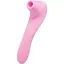 Вакуумный стимулятор с вибрацией Wooomy Smoooch Pink Clitoral Suction & Vibration 10х2 режимов - миниатюра 1