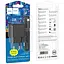 Комплект зарядного устройства Hoco CS11A 1USB 10.5W 5V/2.1A USB/MicroUSB 1m Black - миниатюра 2