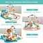 Музыкальный центр активности Baby Gyms Play Mats Kick&Play Piano Gym Tummy Time — Мягкий коврик для новорожденных - миниатюра 2