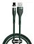 Кабель Baseus Zinc Fabric Magnetic Cable USB-A - Lightning 1м Green (CALXC-K06) - мініатюра 2