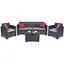 Набор садовой мебели Bica Nebraska 3 графит - миниатюра 2