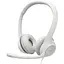 Гарнітура Logitech H390 Headset USB off-white (981-001286) - мініатюра 1