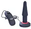 Анальна пробка Malesation Dual Layer Silicone Plug Vibe 14 см (чорний) - мініатюра 1