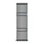 Радіатор з полицями Ideale Zeta 12 12/1800/548 антрацит, Антрацит - мініатюра 1