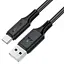 Дата кабель Acefast C17-04 USB to Type-C 3A (1.2m) Black - мініатюра 1