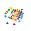 Розвиваюча гра "Логіка-вкладиш 2 в 1" DF78 цифри, букви, фігури - мініатюра 1