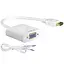 Конвертор-переходник из HDMI (папа) на VGA (мама) 10cm - миниатюра 1