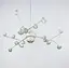 Светильник-молекула в белом цвете со встроенными светодиодами Line.F Количество ламп 18 - миниатюра 1