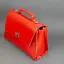 Жіноча шкіряна сумка Classic червона - мініатюра 3