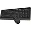 Комплект клавиатура + мышь A4Tech Fstyler FG1010 Black/Grey - миниатюра 4
