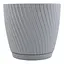 Горщик Form-Plastic Міка-15 з підставкою 1.75 л платина (4550-040) - мініатюра 1
