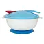 Тарілка на присосці з термоложкою та кришкою MGZ-0101(Blue) 250 мл - мініатюра 2