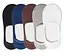 Набор 5 пар дышащих следов с силиконом ORGANIC cotton JILL ANTONY 42-43 men's арт. 31001_3 42-43, Разные цвета - миниатюра 1