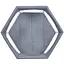 Дитячий манеж El Camino SWIFT 6 ME 1195 Gray 145х117х74 см - мініатюра 3