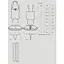 Еротичний костюм покоївки зі спідницею Obsessive Housemaid 5 pcs costume чорно-білий L/XL - мініатюра 7
