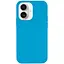 Чохол Epik Silicone Case Full Protective AA NO LOGO для Apple iPhone 16, 6.1 Блакитний/Blue - мініатюра 1