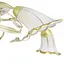 Люстра потолочная Brille флористика E14 60W GR (LK-208)S/5) - миниатюра 2