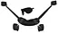 Бондажі/наручники Bad Kitty Neck-Wrist-Ankle Res Bad Kitty 42-05385400000 101724 - мініатюра 7