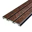 Рейка декоративная Wall Sticker PS 2900х120х12 мм Темно-коричневый с золотыми вкраплениями SW-00001737 - миниатюра 2