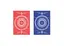Карты игральные United States Playing Card Company Tally-Ho Circle Back Standard Index (red blue) (00009) - миниатюра 4