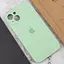 Чохол Epik Silicone Case Full Camera Protective AA для Apple iPhone 15, 6.1 Зелений/Pistachio - мініатюра 6