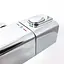 Смеситель для ванны короткий с термостатом Gappo 1/8 G3291 Хром - миниатюра 7