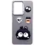 Чохол Epik TPU Leather Toys для Apple iPhone 17 Air 6.5" Monster/Grey - мініатюра 1