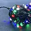 Новогодняя LED Гирлянда Конус 6 метров 100 ярких цветных лампочек - миниатюра 3
