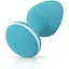 Анальна вібропробка Cala Azul Blanca Vibrating anal plug - мініатюра 3