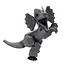 Фігурка для анімаційної творчості Дилофозавр Stikbot TST622DN_UAKD-3(Grey) - мініатюра 1