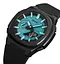Годинник чоловічий наручний Skmei 2091 (Чорний/Блакитний/Чорний) - мініатюра 3