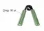 Кистьовий еспандер EasyFit Hand Grip PRO 91 кг зелений (200 lb) - мініатюра 4