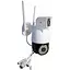 Камера відеоспостереження вулична Dual No Brand Camera P12 WI-FI IP V380PRO 8760 White - мініатюра 2