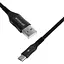 Кабель Proove Braided Scout USB-A to Micro USB 2.4A 1m Black (CCBS20001301) [130725] - мініатюра 3