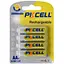 Аккумулятор PKCELL 1.2V AA 2800mAh NiMH Rechargeable Battery, 4 штуки в блистере цена за блистер, Q12 - миниатюра 1