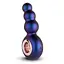 Анальна пробка Hueman Outer Space Vibrating Anal Plug 13.2 см (фіолетовий) - мініатюра 4