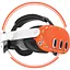 Чохол для VR-окулярів GINWDAY Silicone VR Shell Protective для Meta Quest 3 Orange [139304] - мініатюра 4