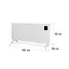 Конвекционный обогреватель Klarstein Bansin Smart 2500 (10035402) - миниатюра 10