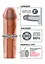 Насадка для пениса Pipedream Mega Extension Flesh 20.3 см телесный - миниатюра 5