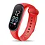 Фитнес-браслет Band M9 Фитнес трекер, шагомер, пульсометр и мониторинга сна Red (18337) - миниатюра 2