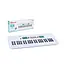 Синтезатор BX-1682A-B 49 клавиш 54 см микрофон запись демо белый - миниатюра 2