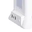 Сетевой фильтр-удлинитель Yiwu HP-5-3MF TOWER B22 4,8 м 6 розеток 3USB+1PD и LED-лампа белый  - миниатюра 5