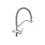 Змішувач для кухні Kroner KRM Edelstahl Klassisch - ESG03817GRA (CV027937) - мініатюра 2