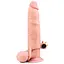 Насадка на пенис Lovetoy Pleasure X-Tender Flesh Add 3" 20 см телесный - миниатюра 3