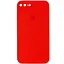 Чехол Silicone Case Square Full Camera Protective AA для Apple iPhone 7 plus/8 plus 5.5 Красный/Red - миниатюра 1