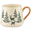 Чашка Ardesto Christmas New Year's кераміка 420 мл кремова (AR3087) - мініатюра 2