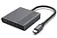 Адаптер Cablexpert A-CM-HDMIFDPF-01, USB Type-C на HDMI/DP - мініатюра 1