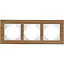 Рамка Brille тройная бамбук NB-3F wood - миниатюра 1