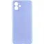 Чохол Getman TPU Liquid Silk Full Camera для Samsung Galaxy A05 Бузковий/Light purple - мініатюра 1