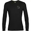 Термокофта Icebreaker 200 Oasis LS Crewe Alps 3D Men Black S (1052-IB0 A56 KG001 S) - миниатюра 1
